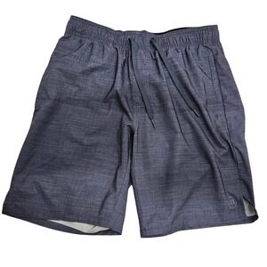 TravisMathew Mens Performance Golf Shorts Heather Gray Elastic Waist Size M 32